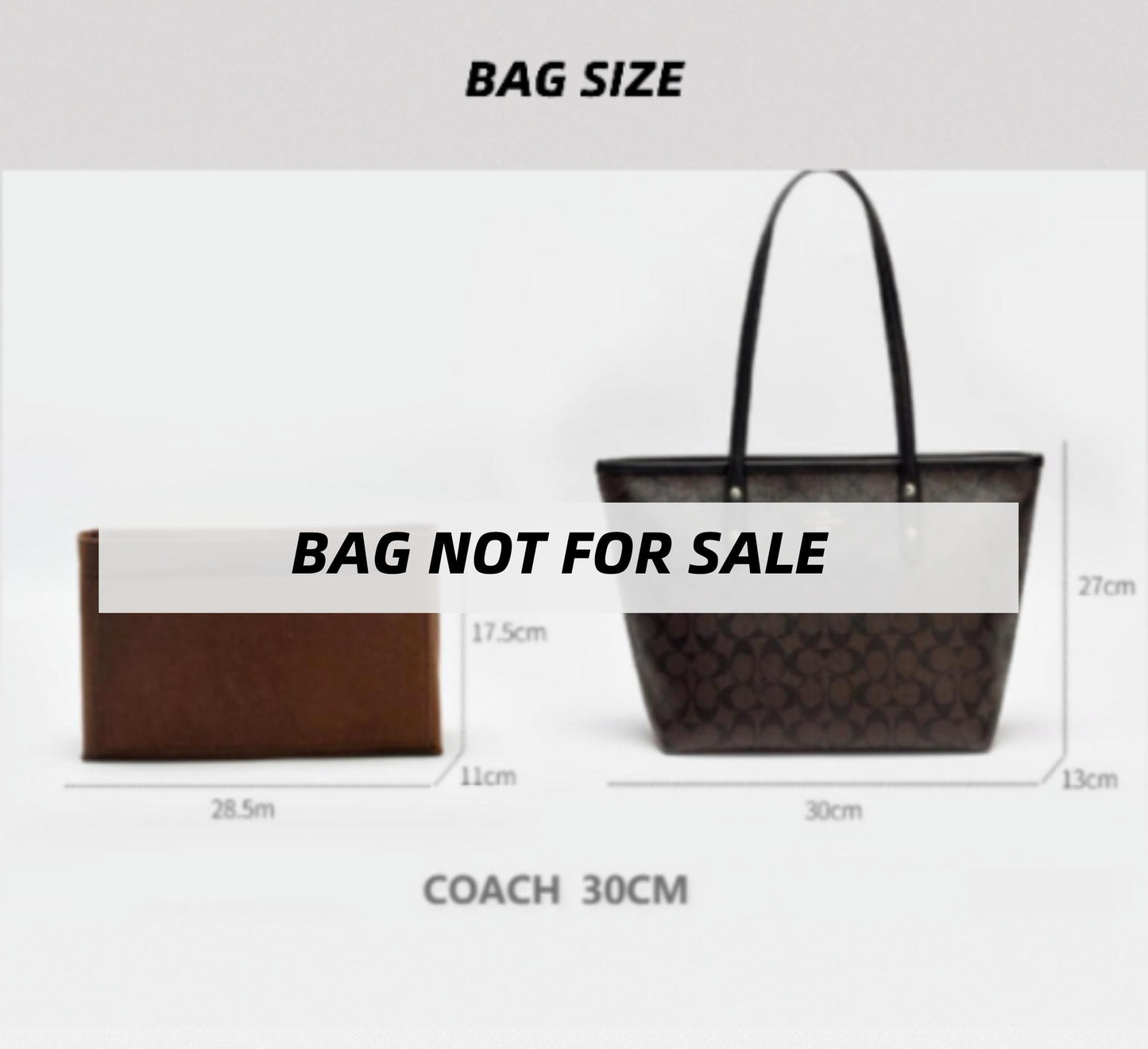 Bag Organizer For Central Tote Bag | Bag Insert For Tote Bag | Felt Bag Organizer For Handbag Bag