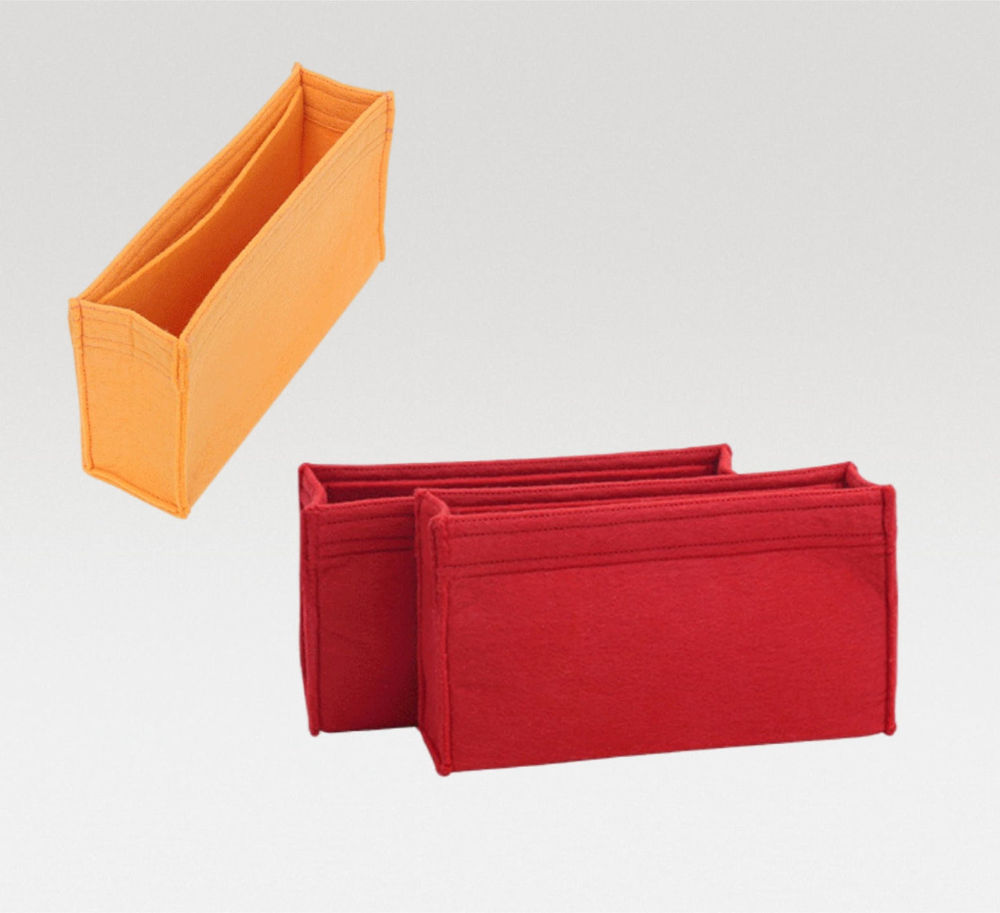 Bag Organizer For Mini Dauphine MM | Bag Insert For Shoulder Bag | Felt Bag Organizer For Handbag Bag