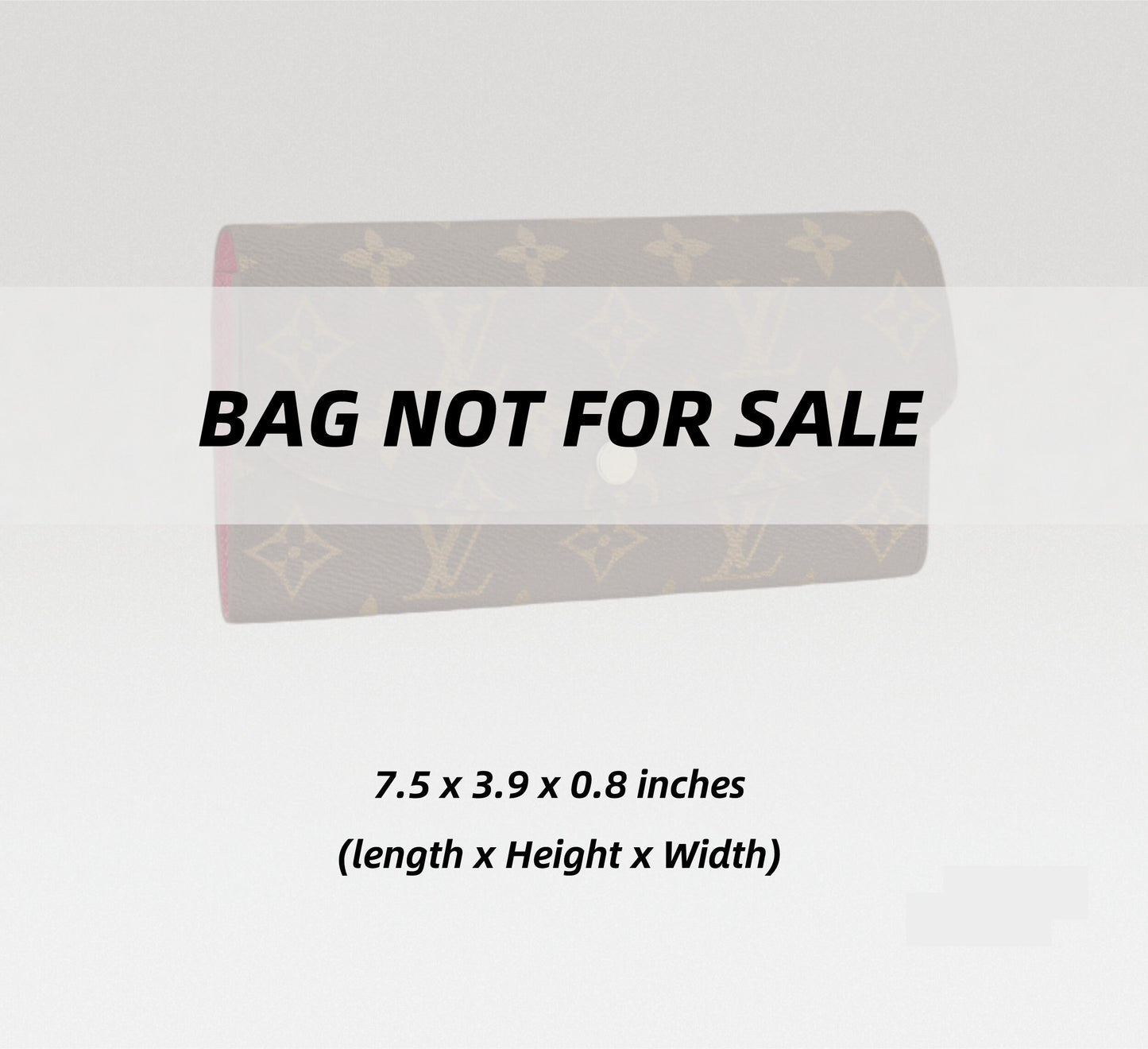 Emilie Wallet Conversion Kit (Felt Insert with Chain) | Wallet Insert with Chain | Wallet Convert to Crossbody Bag