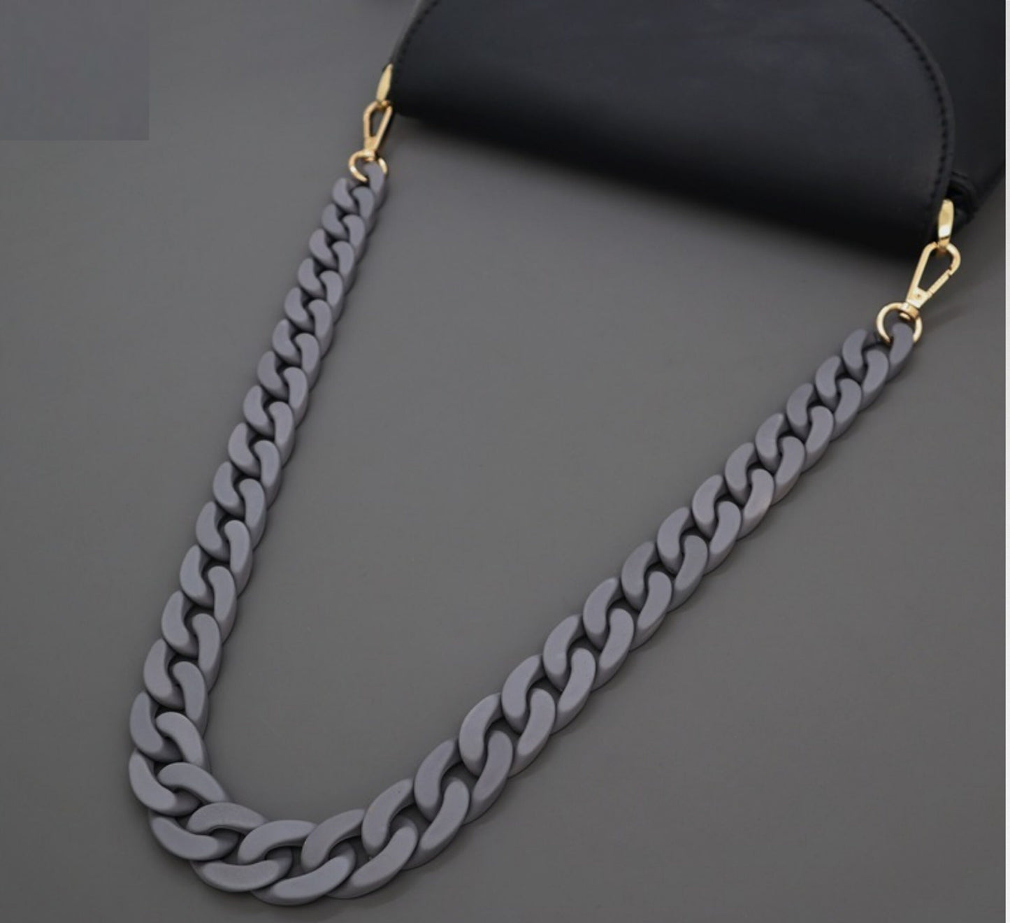 40cm Acrylic High Quality Purse Chain Replacement Strap for HandBag | Resin Shoulder Handbag Strap | Replacement Handle Chain