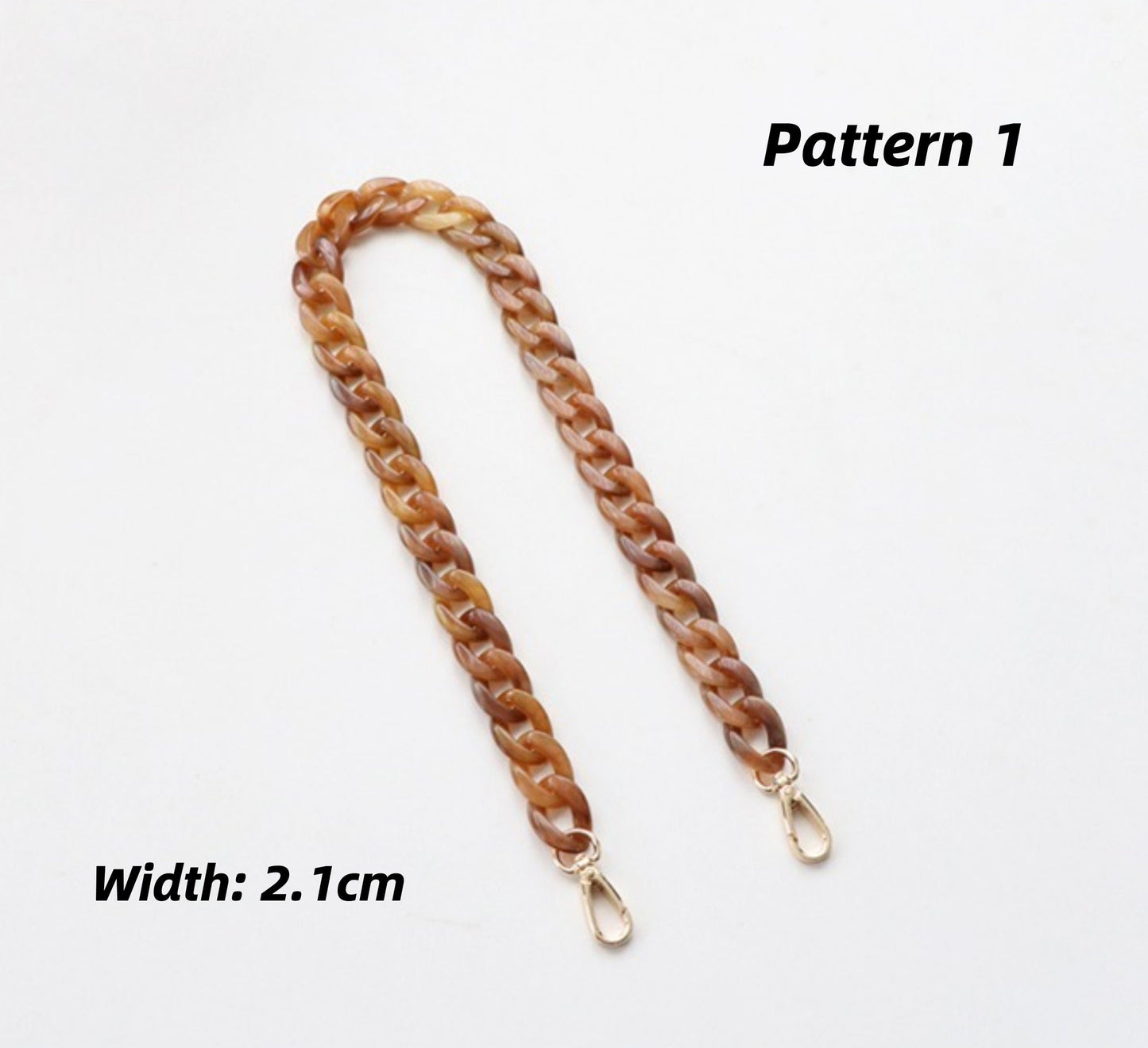 30/65/100/110/120cm Acrylic High Quality Purse Chain Replacement Strap for HandBag | Leopard Print Handbag Strap | Replacement Handle Chain