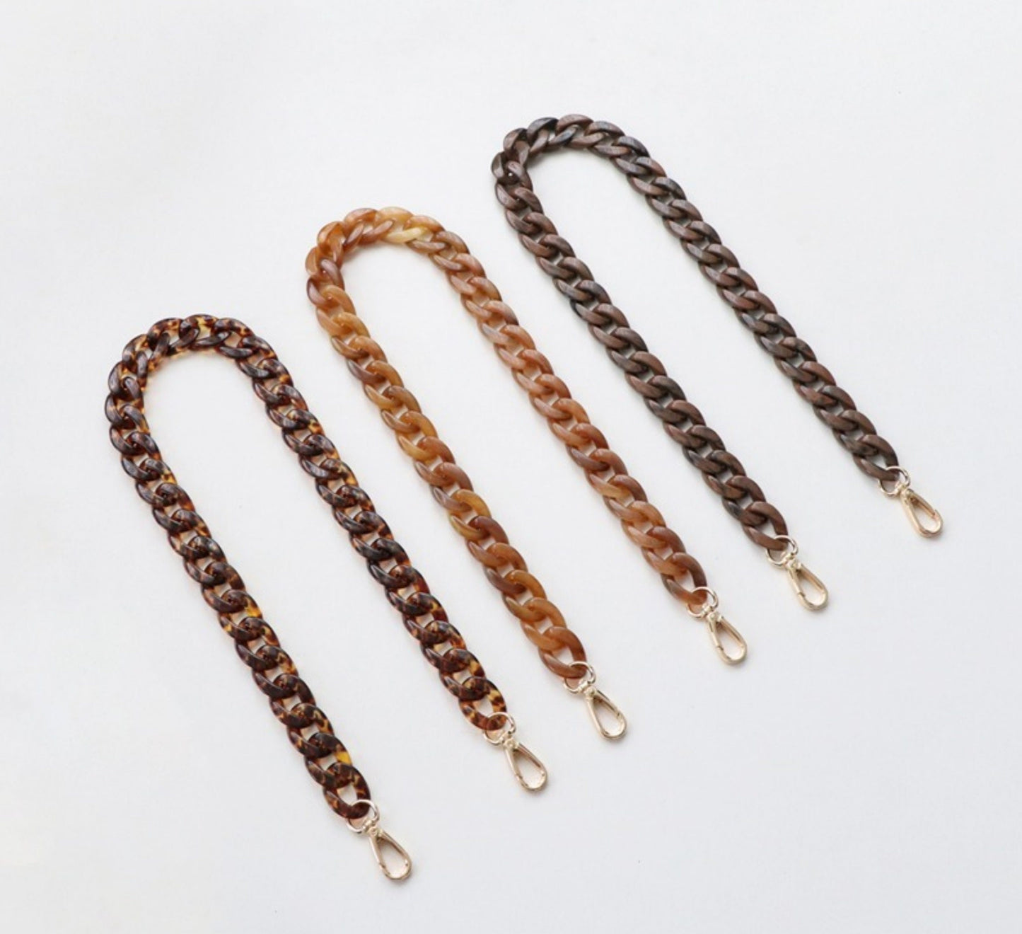 30/65/100/110/120cm Acrylic High Quality Purse Chain Replacement Strap for HandBag | Leopard Print Handbag Strap | Replacement Handle Chain