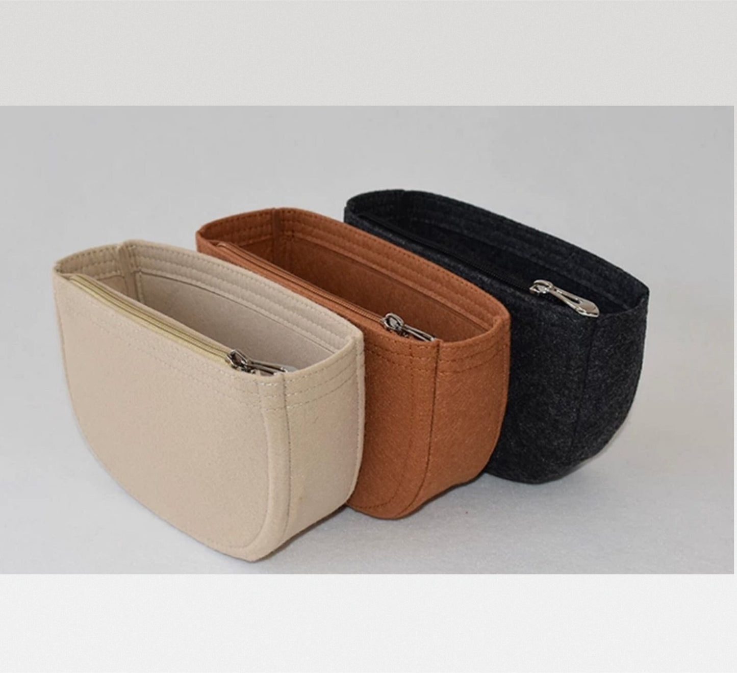 Bag Organizer For BOBBY BAG | Bag Insert For Shoulder Bag | Felt Bag Organizer For Handbag Bag