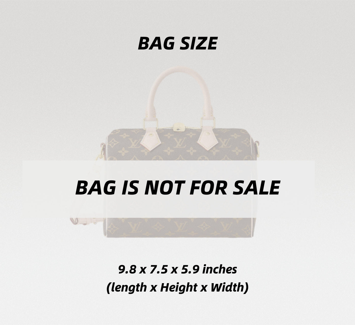 Bag Organizer For Speedy Bandoulière 25 Bag | Bag Insert For Tote Bag | Felt Bag Organizer For Handbag Bag