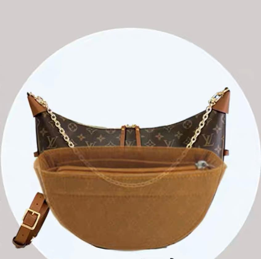 Bag Organizer For Over The Moon | Bag Insert For Shoulder Bag | Felt Bag Organizer For Handbag Bag