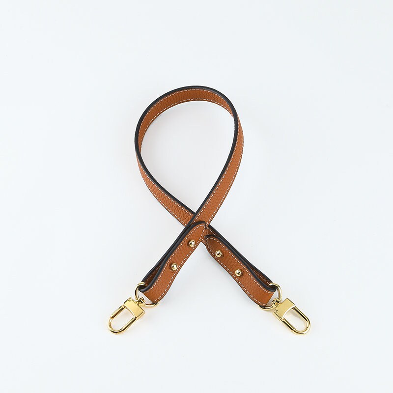 60cm Lichee Pattern Leather Shoulder Strap Replacement | Handbag Leather Strap | Short Bag Strap | Real Leather Strap