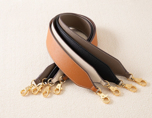 67cm Lichee Pattern Leather Shoulder Strap Replacement | Handbag Leather Strap | Short Bag Strap | Real Leather Strap