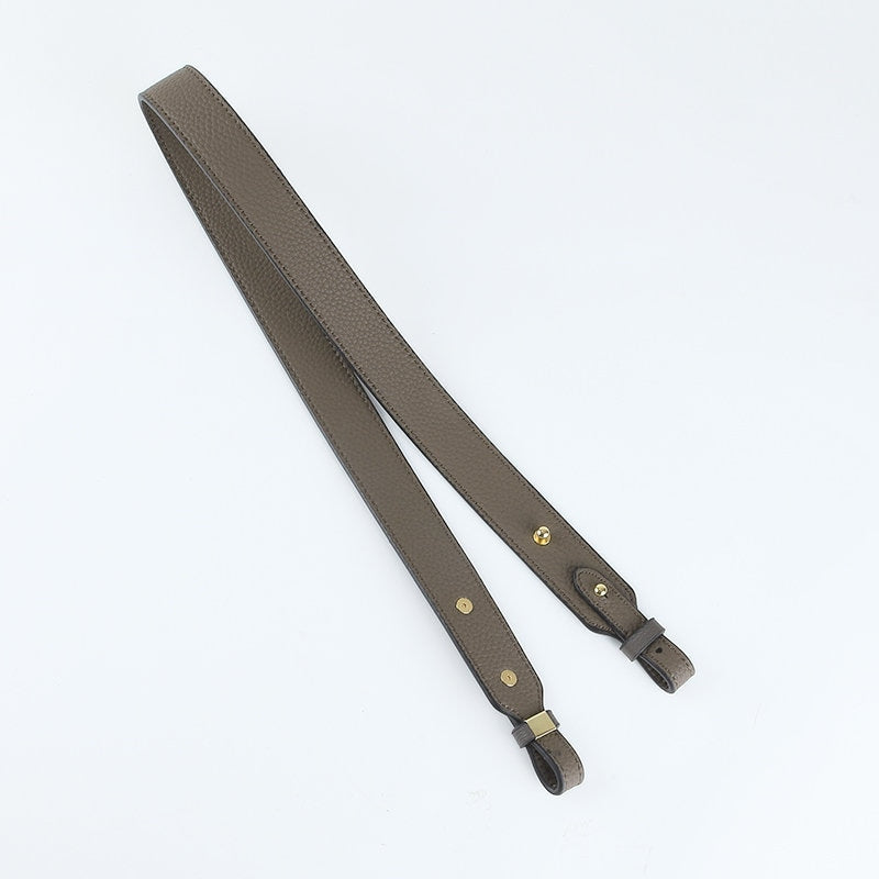 48cm Lichee Pattern Leather Shoulder Strap Replacement | Handbag Leather Strap | Short Bag Strap | Real Leather Strap