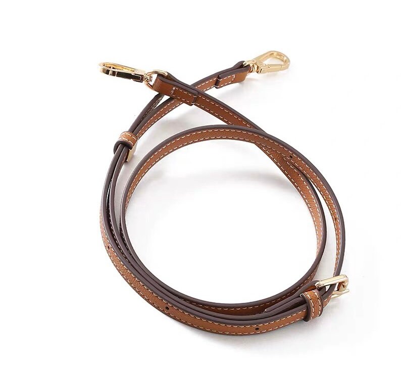 90-120cm Leather Shoulder Strap Replacement | Adjustable Handbag Leather Strap | Real Leather Strap