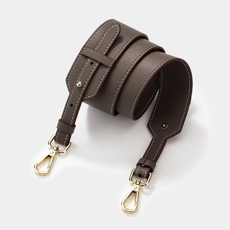 90-100cm Adjustable Leather Shoulder Strap Replacement | Handbag Leather Strap | Bag Strap | Real Leather Strap