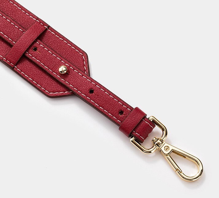 90-100cm Adjustable Leather Shoulder Strap Replacement | Handbag Leather Strap | Bag Strap | Real Leather Strap