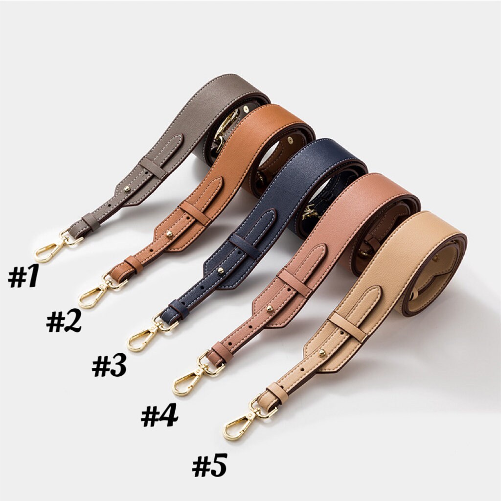 90-100cm Adjustable Leather Shoulder Strap Replacement | Handbag Leather Strap | Bag Strap | Real Leather Strap