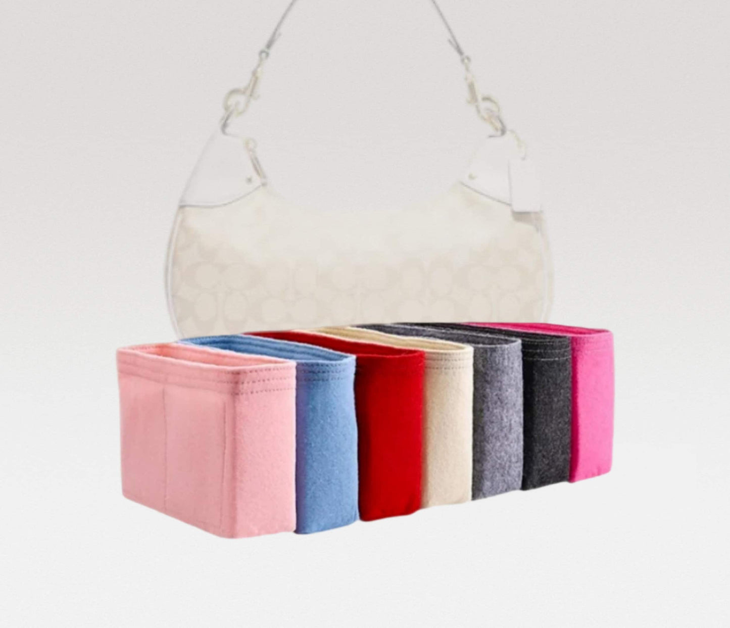 Bag Organizer For Mara Hobo Bag | Bag Insert For Shoulder Bag | Felt Bag Organizer For Handbag Bag