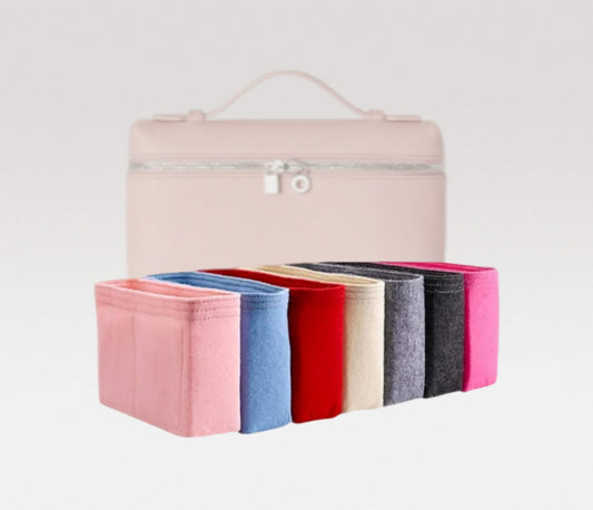 Bag Organizer For Extra Pocket Pouch L19 | Bag Insert For Shoulder Bag | Felt Bag Organizer For Handbag Bag