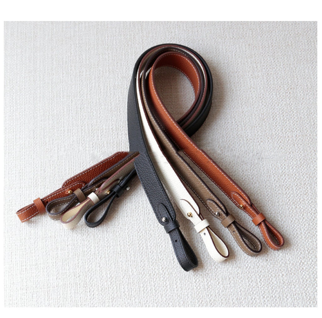 70/85/100cm Lichee Pattern Leather Shoulder Strap Replacement | Handbag Leather Strap | Short Bag Strap | Real Leather Strap