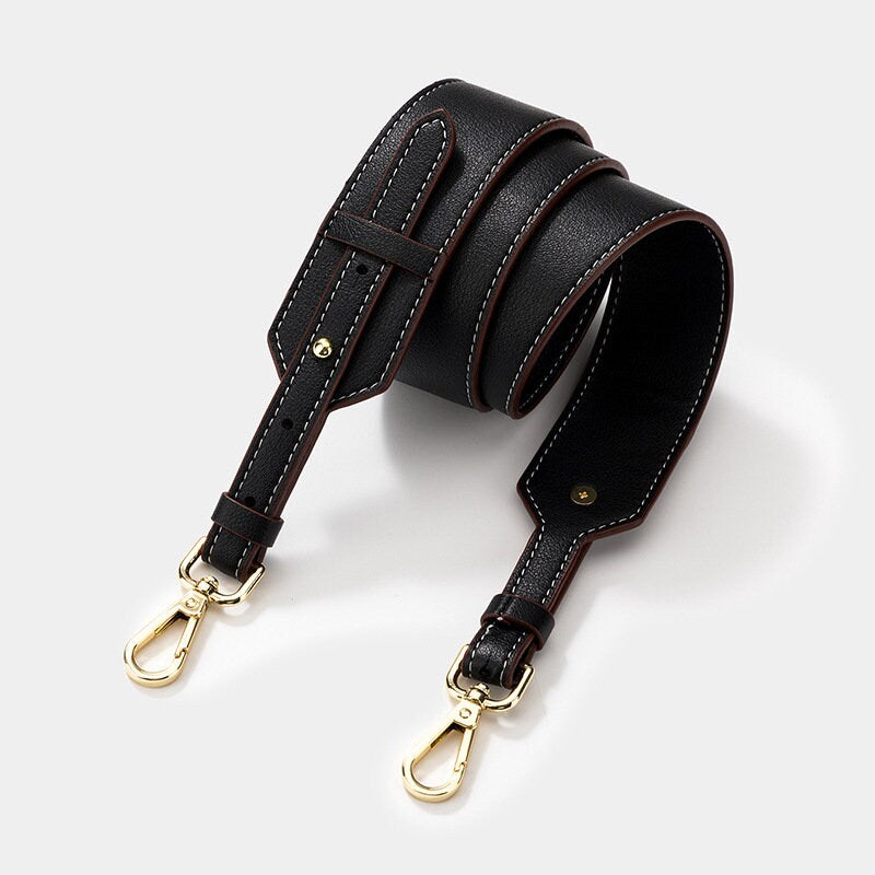 90-100cm Adjustable Leather Shoulder Strap Replacement | Handbag Leather Strap | Bag Strap | Real Leather Strap