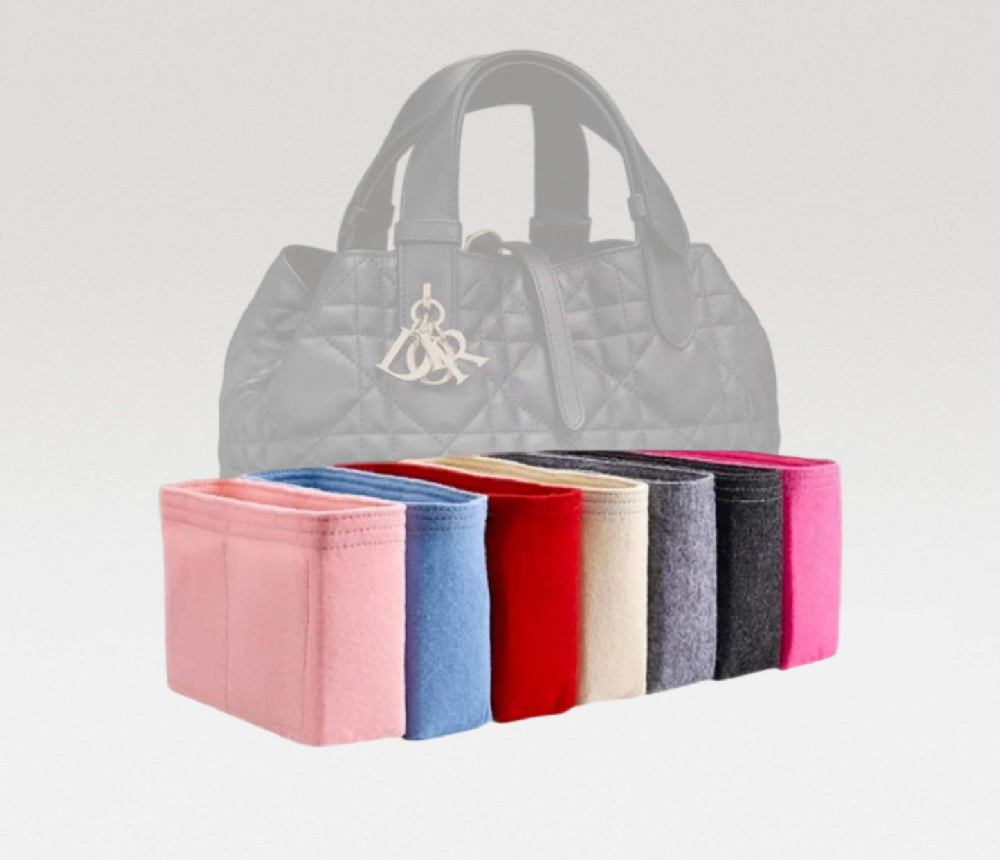 Bag Organizer For TOUJOURS Bag | Bag Insert For Tote Bag | Felt Bag Organizer For Handbag Bag