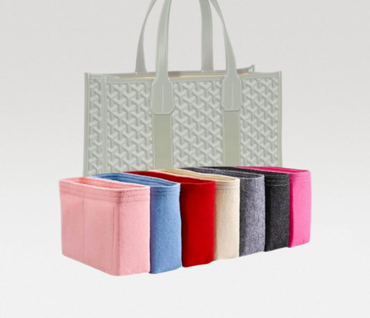 Bag Organizer For Villette Jacquard tote bag PM MM | Bag Insert For Tote Bag | Felt Bag Organizer For Handbag Bag